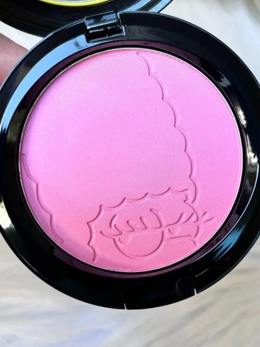 New MAC The Simpsons Powder Blush~Pink Sprinkle~Full size 9.5g/0.33oz~Rare